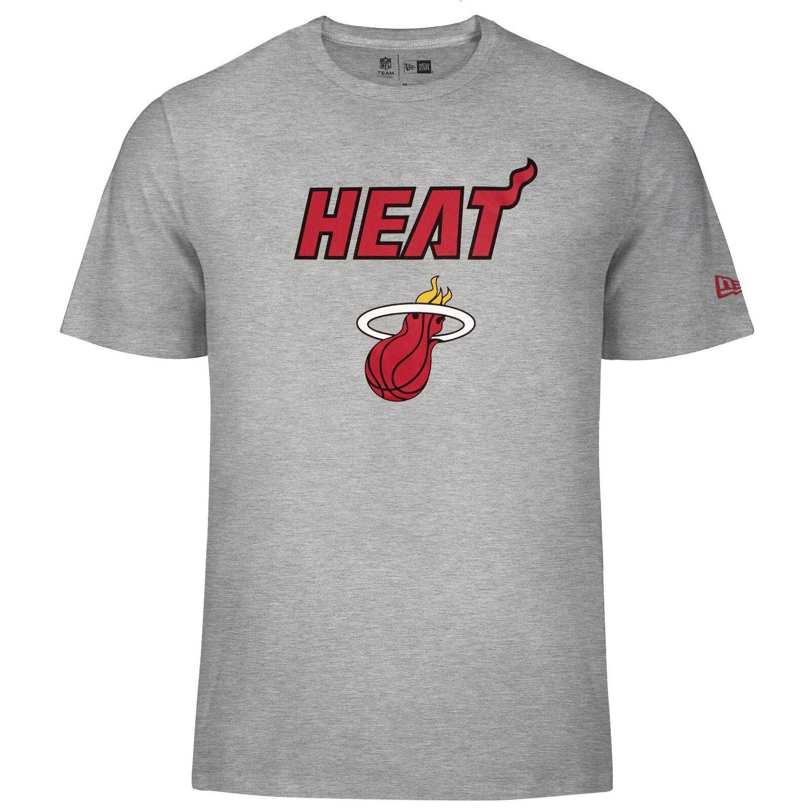 0191716464894 - Miami Heat T-Shirt heather grey