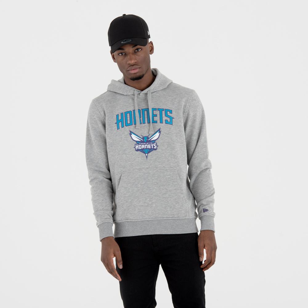0191718309308 - Sweat   capuche New Era  avec logo de léquipe Charlotte Hornets