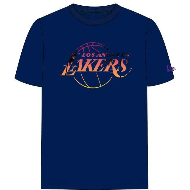 0192092662881 - T-shirt New Era Los Angeles Lakers summer city logo