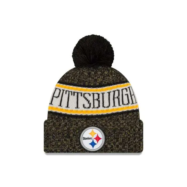 0192525470830 - Bonnet New Era  Knit Onf18 Sport Pittsburgh Steelers