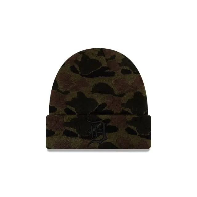 0192526857371 - Bonnet tricot New Era  Detroit Tigers