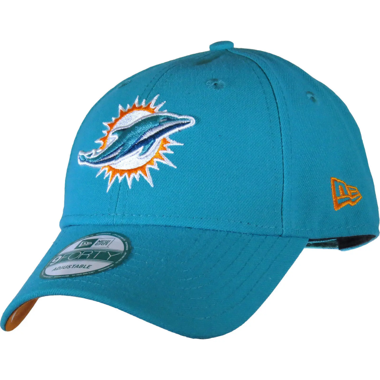 0192527242329 - New Era The League 9Forty Adjustable Cap MIAMI DOLPHINS Türkis