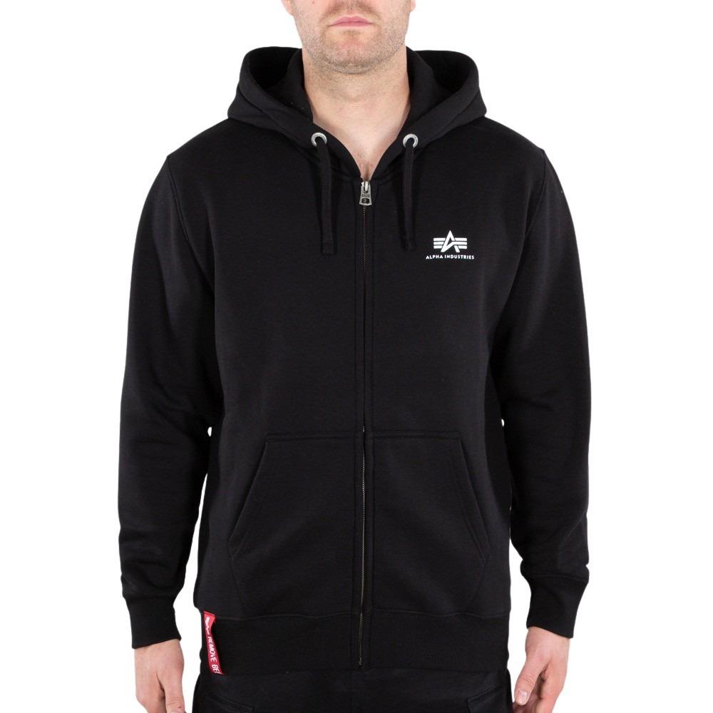 4059146468904 - Industries Basic Zip Hoodie - Schwarz - 2XL - unisex