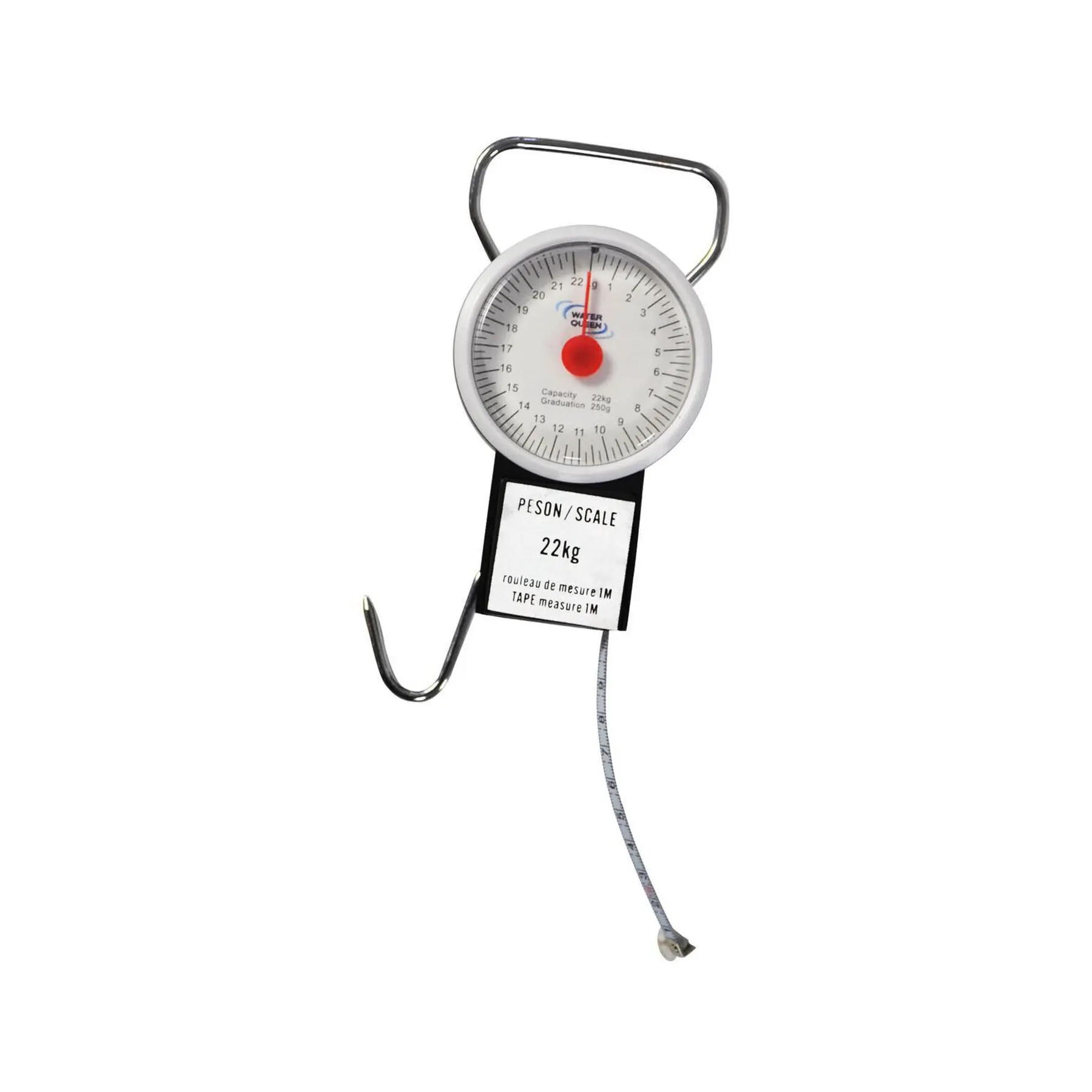 Scale WaterQueen 22kg + Mètre Incorpore