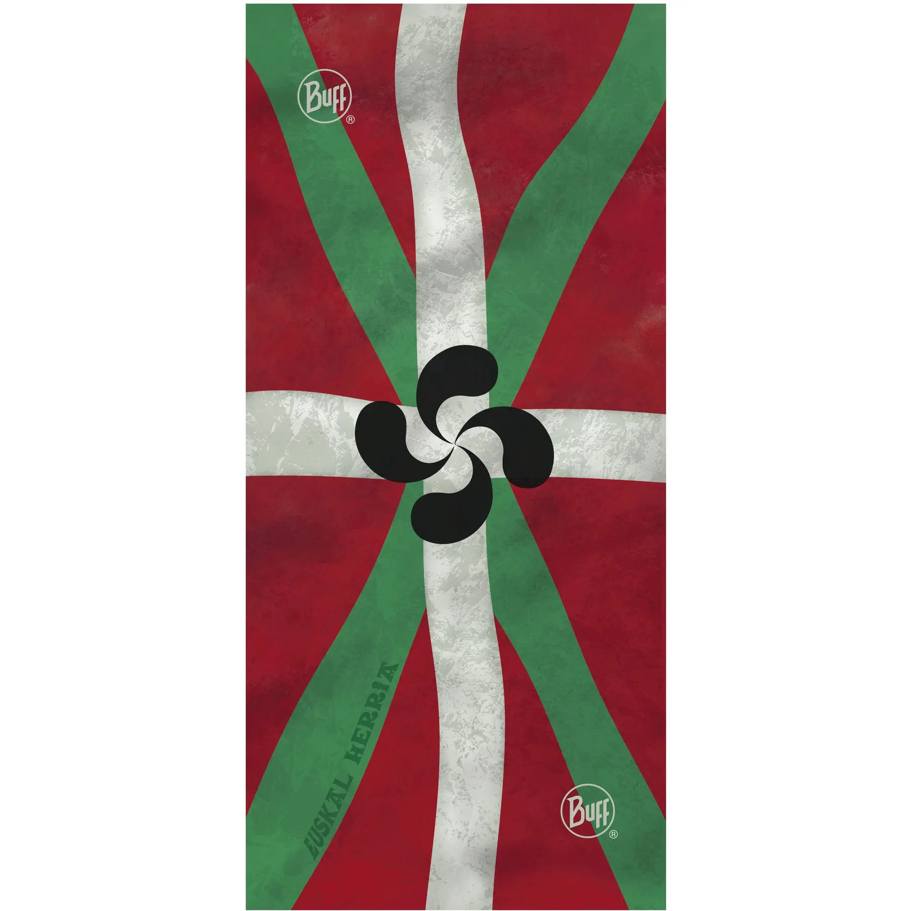 Originelles Kropfband Buff Drapeau Basque