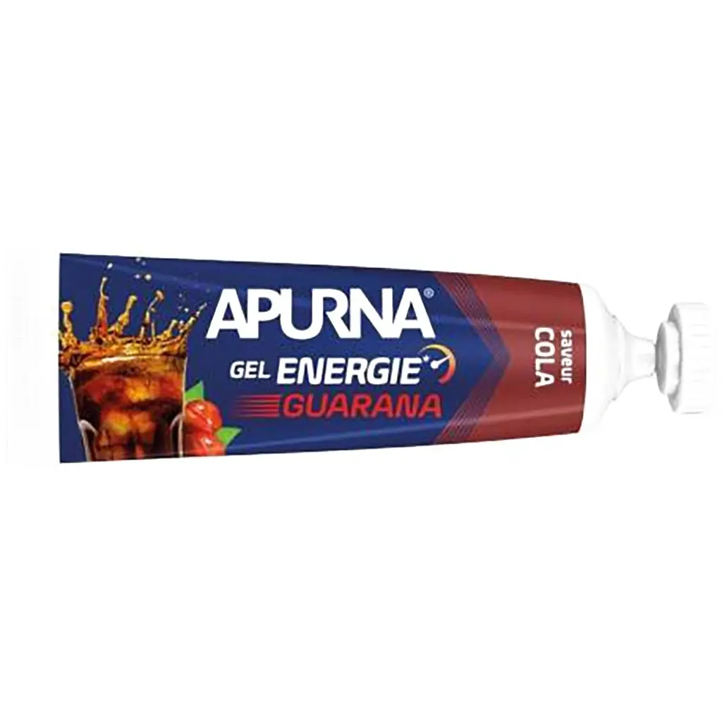 Apurna Bleu Lot De 5 Gels Énergétiques Guarana Cola Passage Difficile