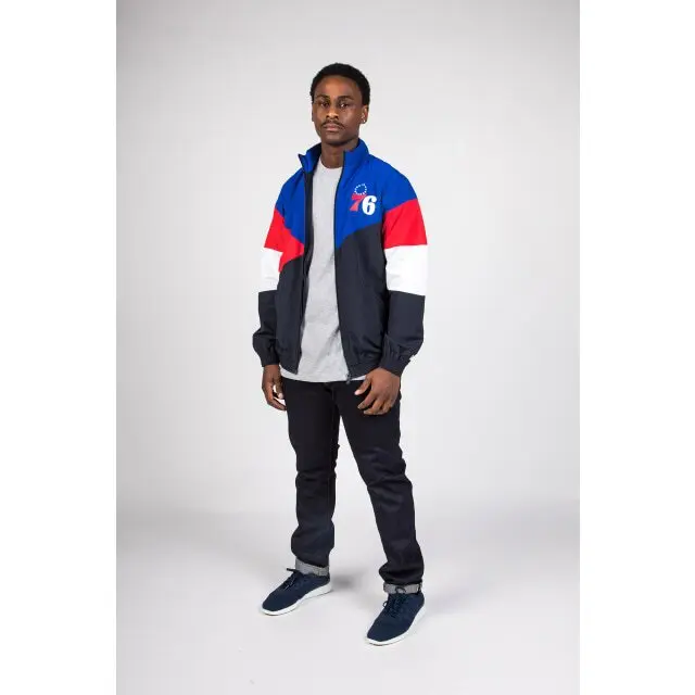 0193326889883 - Jacke New Era 76ers Colour Block Track
