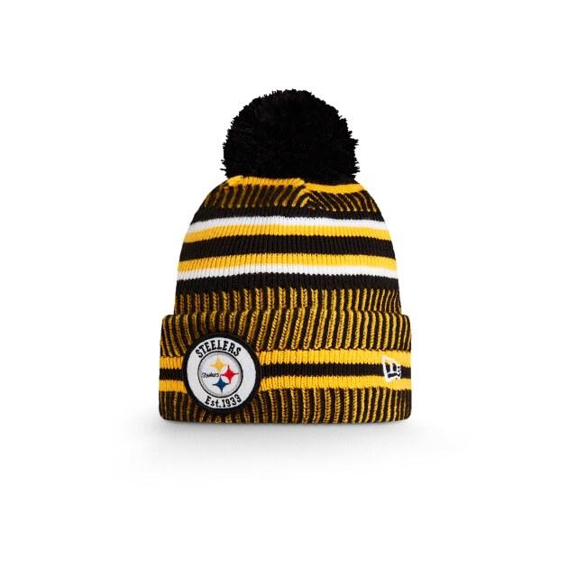 0193648589607 - Kappe New Era Steelers On Field Home