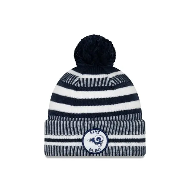 0193648589737 - Bonnet New Era  Onf19 Sport Knit Hm Los Angeles Rams