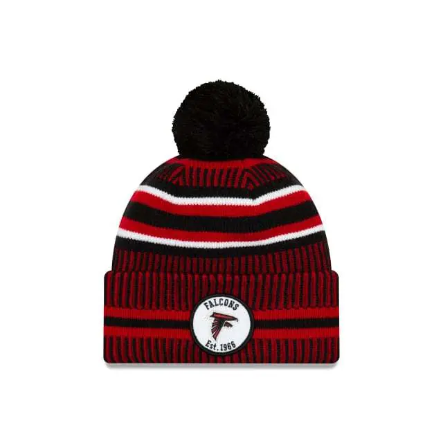 0193648589966 - Strickmütze New Era Atlanta Falcons On Field