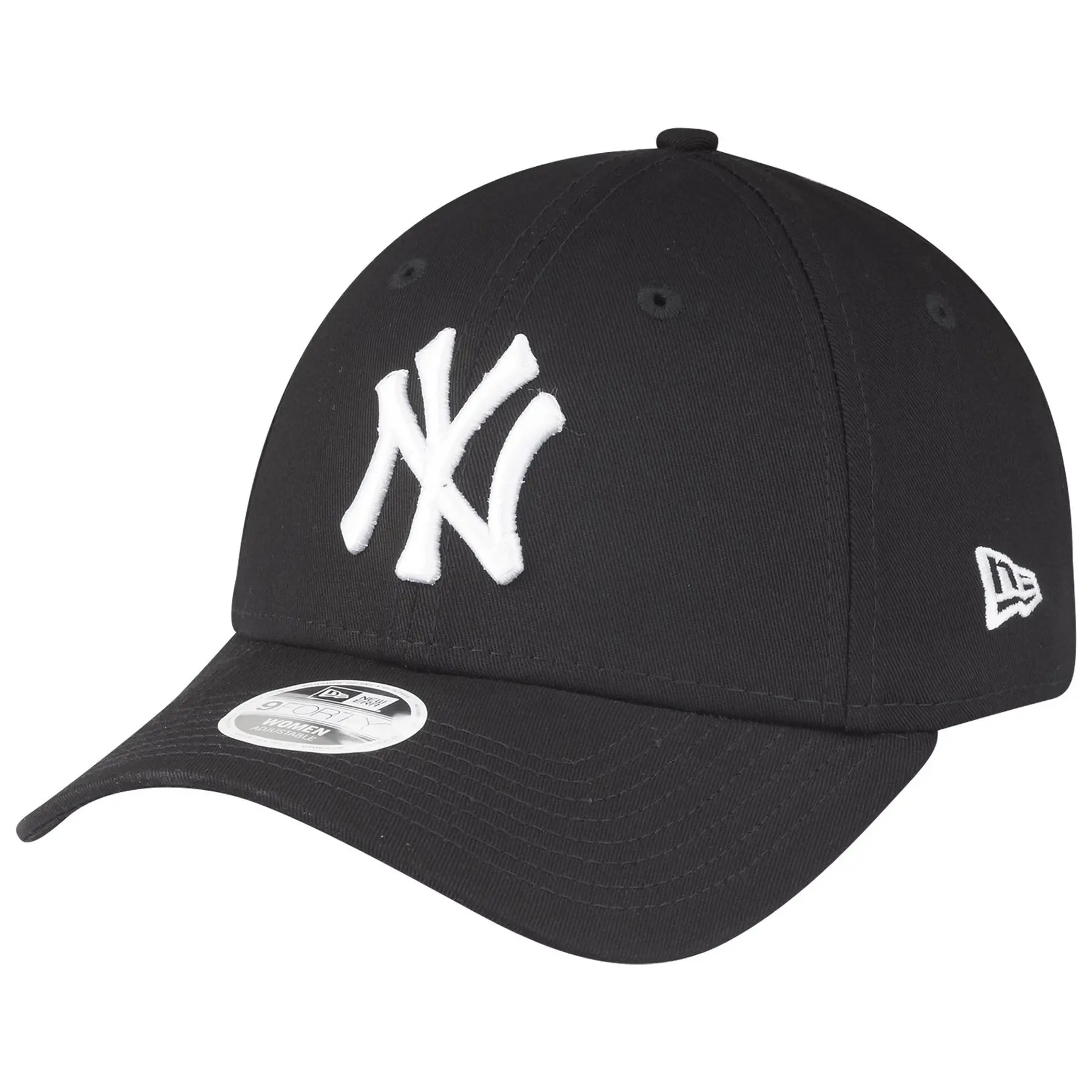 0193650537986 - New Era Damen Essential 9Forty Adjustable Cap NY YANKEES Schwarz Weiß