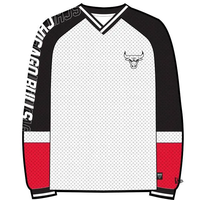 0193650644417 - T-shirt manches longues New Era  NBA Chicago Bulls