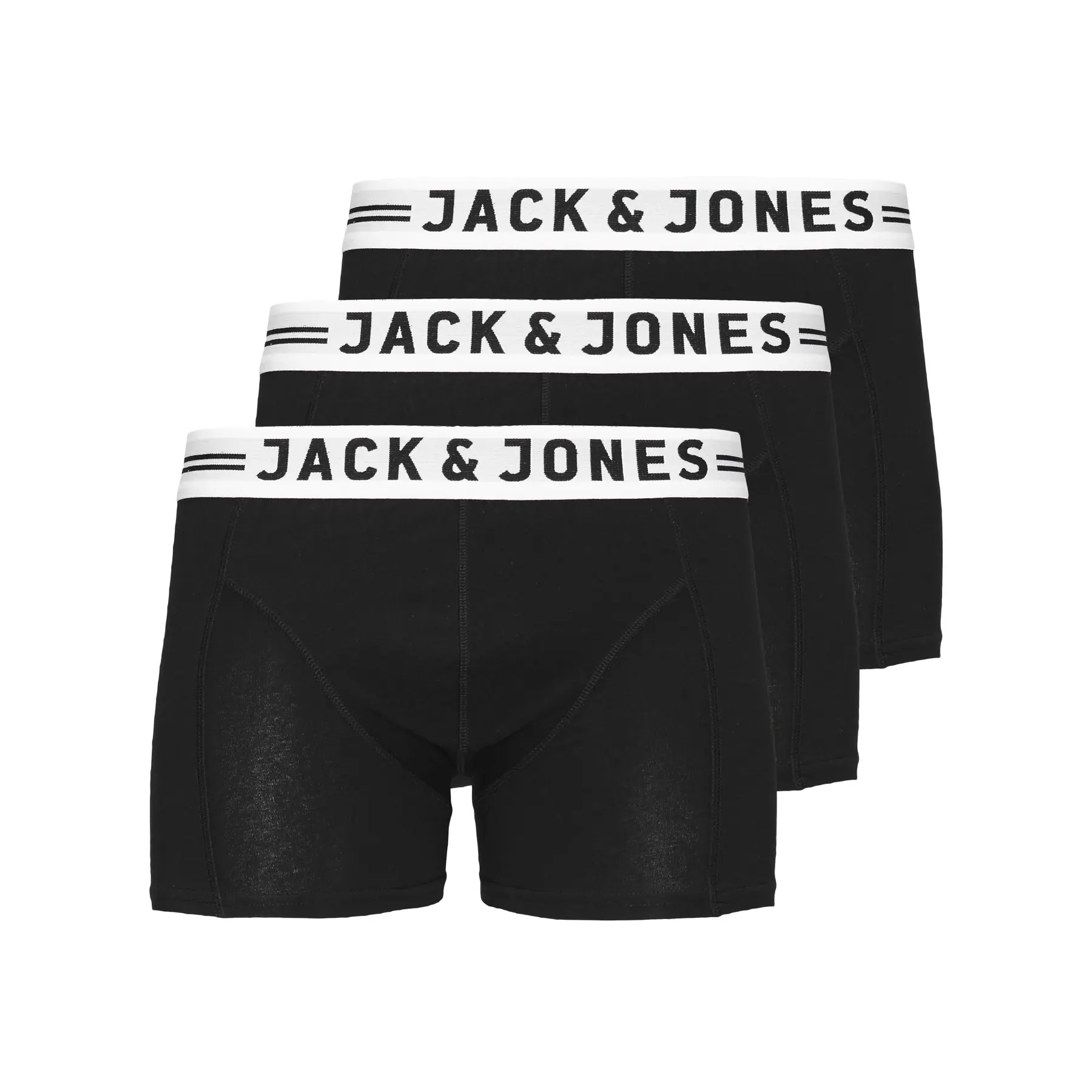 5713770620310 - JACK & JONES Junior Kinder Boxershorts SENSE 3er Pack schwarz Jungen Kinder 5713770620310 - JACK & JONES Junior Kinder Boxershorts SENSE 3er Pack schwarz Jungen Kinder