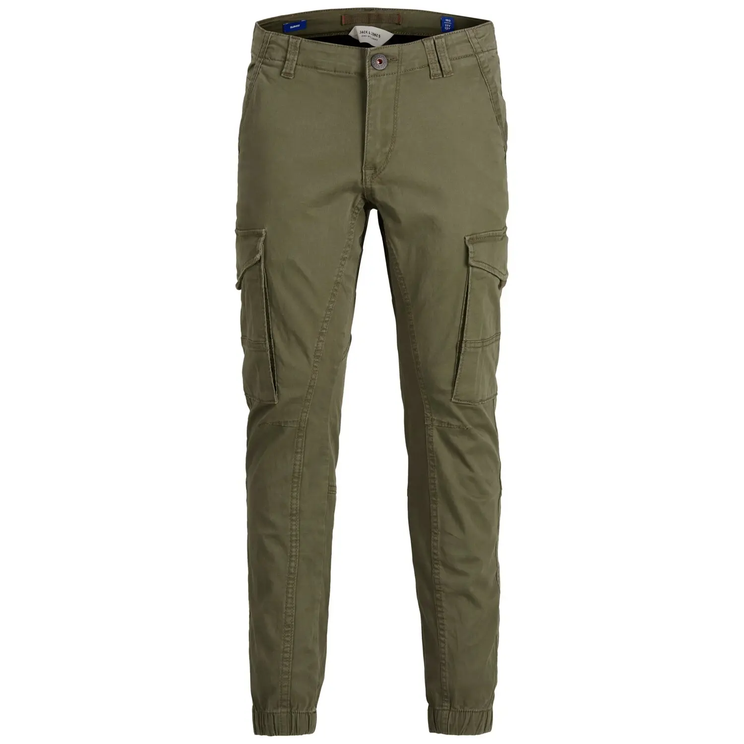 5713759015229 - JACK & JONES Junior Cargohose JPSTPAUL  Waldtiere khaki Jungen Kinder 5713759015229 - JACK & JONES Junior Cargohose JPSTPAUL  Waldtiere khaki Jungen Kinder