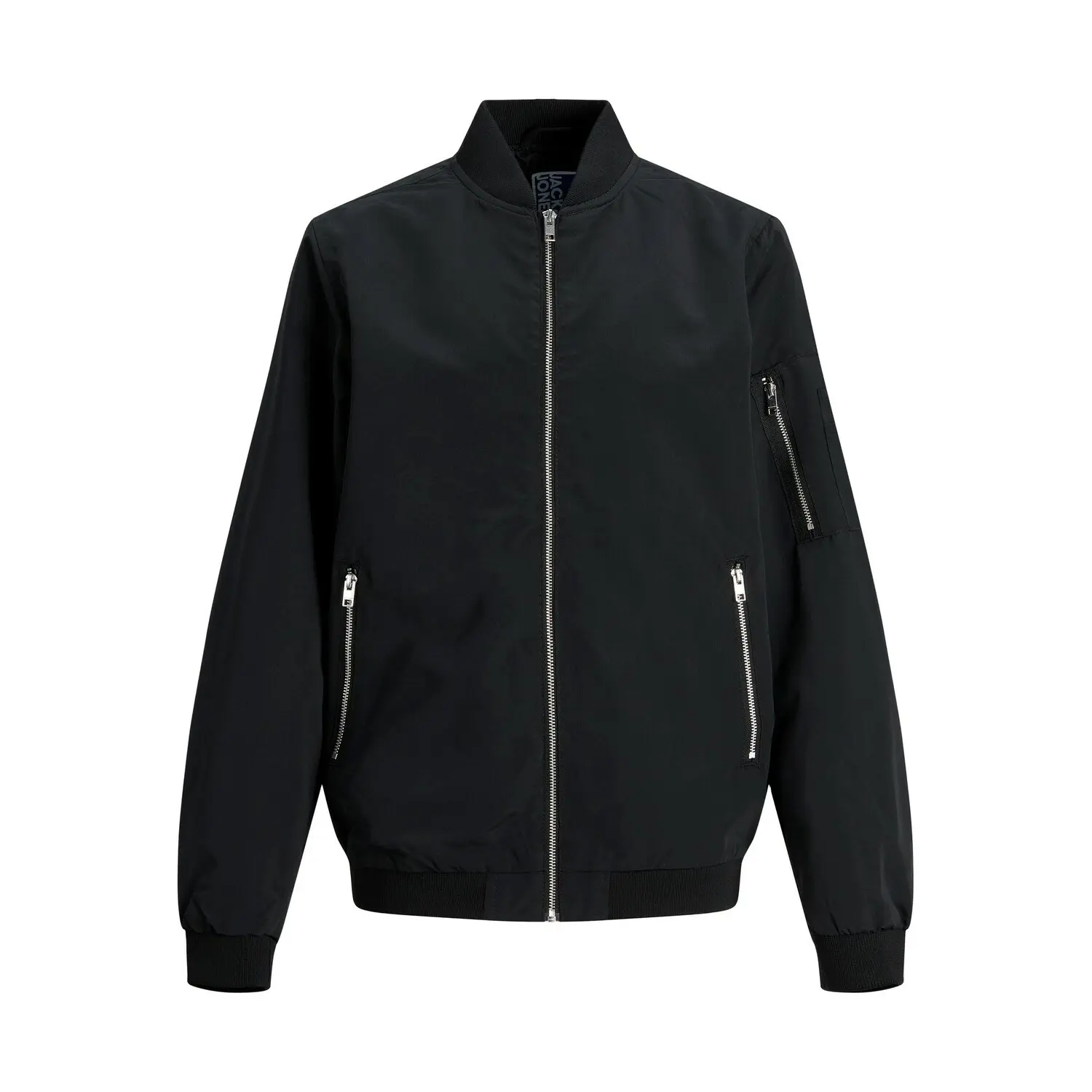 5714925769120 - ORIGINALS by JACK & JONES Originals Bomberjacke Stehkragen Reißverschlusstaschen für Kinder schwarz 164 5714925769120 - ORIGINALS by JACK & JONES Originals Bomberjacke Stehkragen Reißverschlusstaschen für Kinder schwarz 164