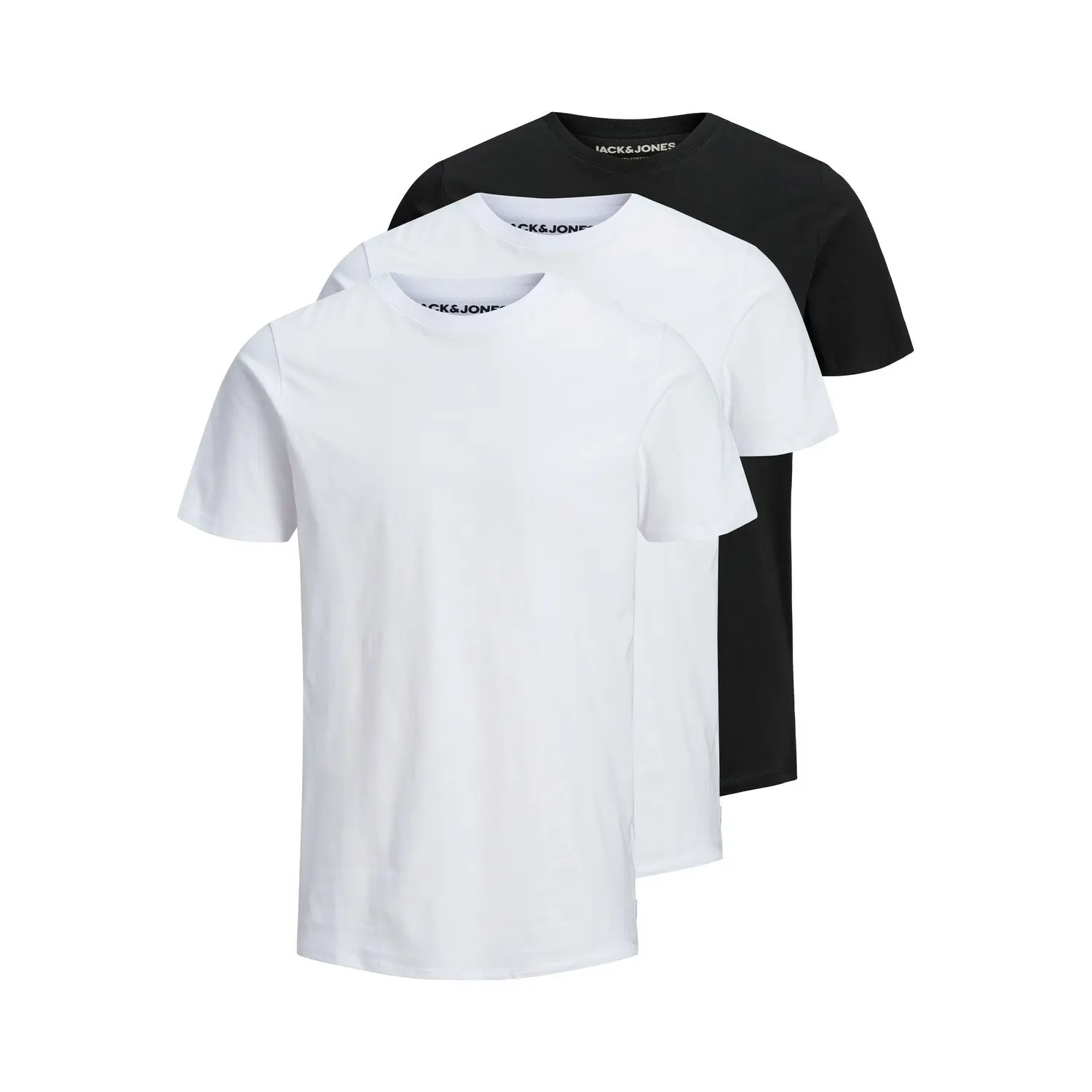 5715098104688 - Jack & Jones Shirts 3 Pack T-Shirt JJEORGANIC BASIC O-NECK