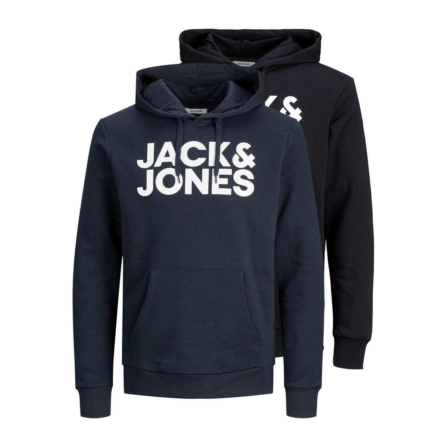 5715098107313 - Jack & Jones Herren Sweatshirt 2er Pack mehrfarbig