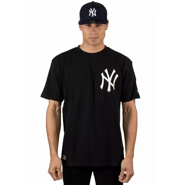 0194089031960 - League Essentials Tee - NY Yankees T-Shirt schwarz in S