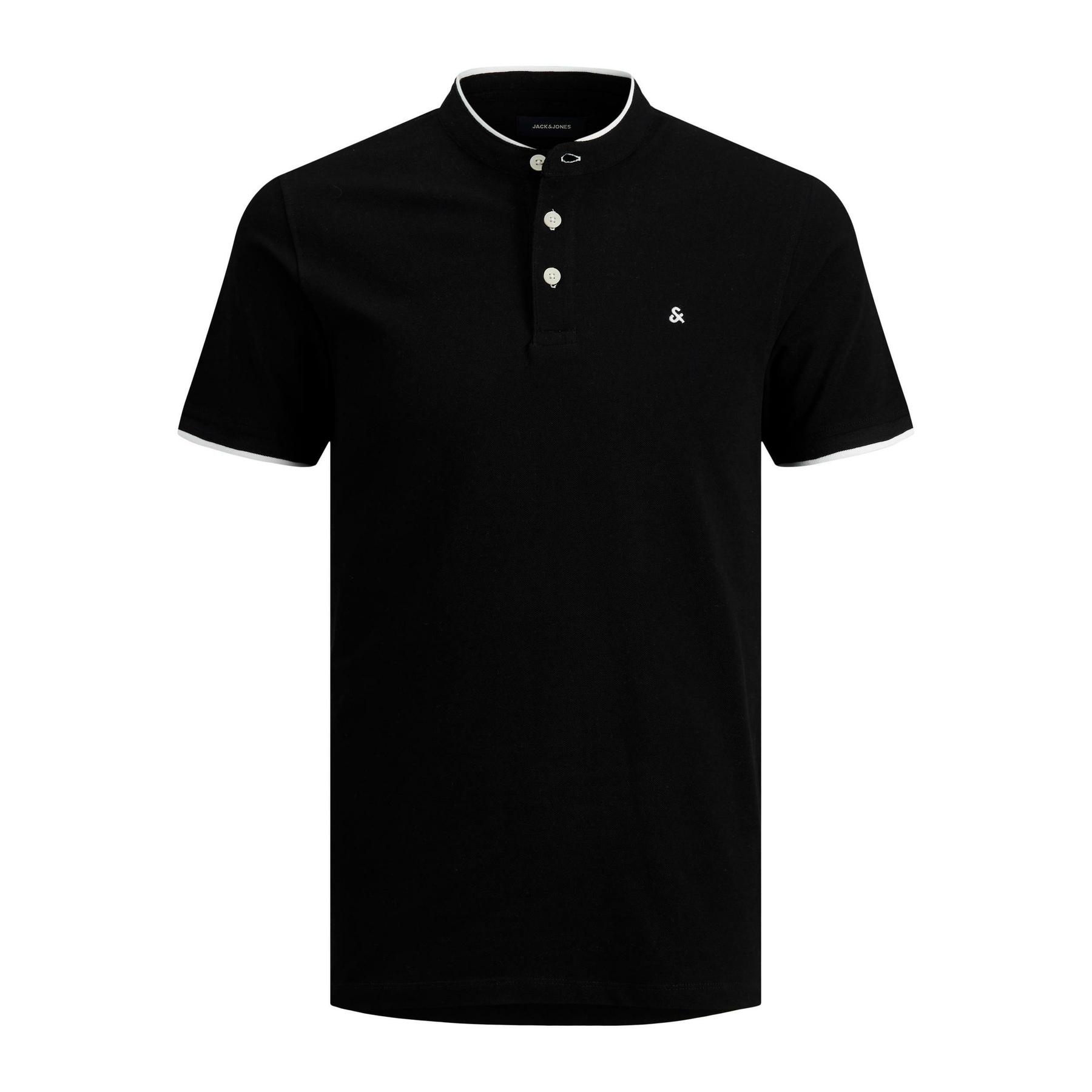 5715111566059 - Jack & Jones Shirt T-Shirt mit Stehkragen JJEPAULOS MAO POLO 5715111566059 - Jack & Jones Shirt T-Shirt mit Stehkragen JJEPAULOS MAO POLO