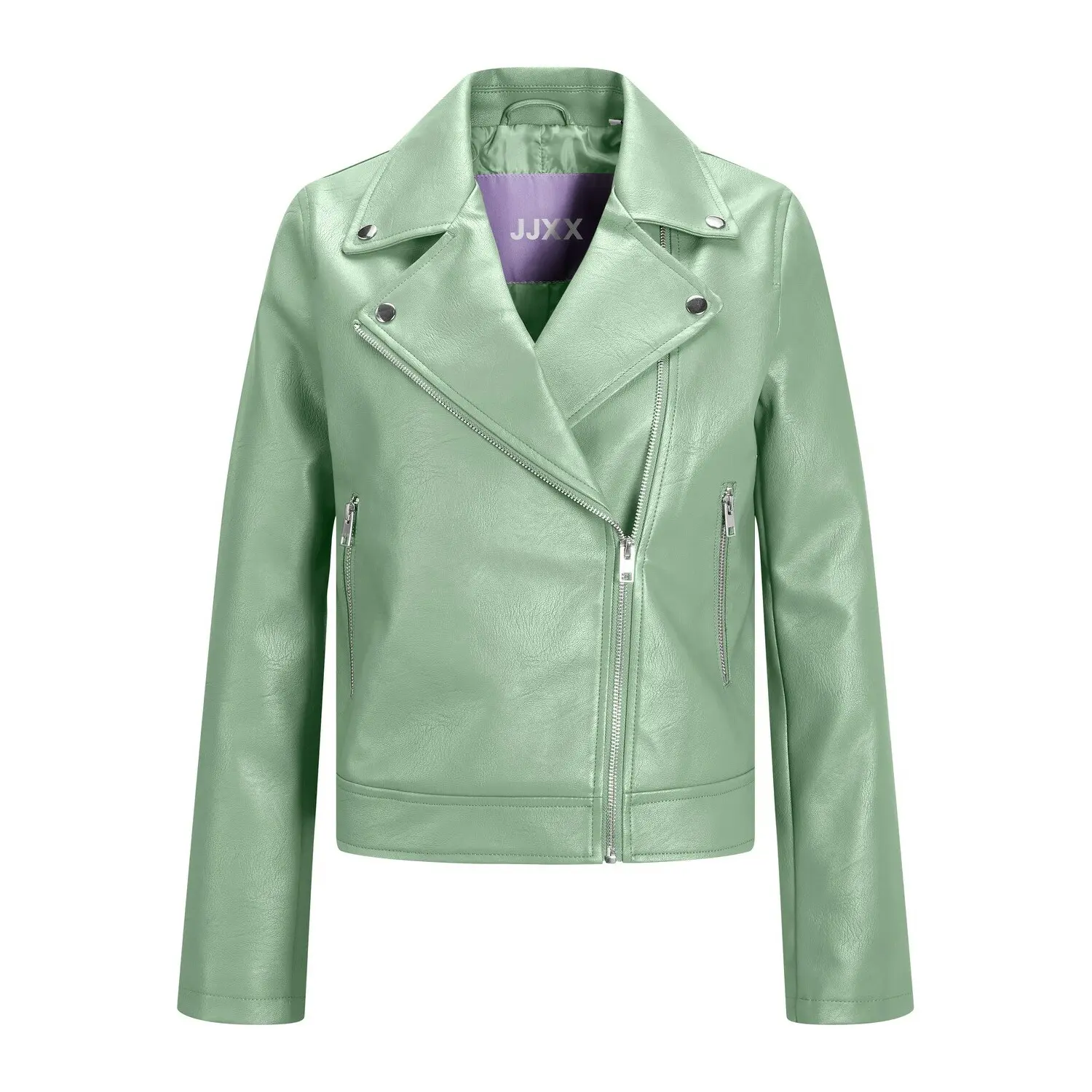 Lederjacke Frau JJXX gail