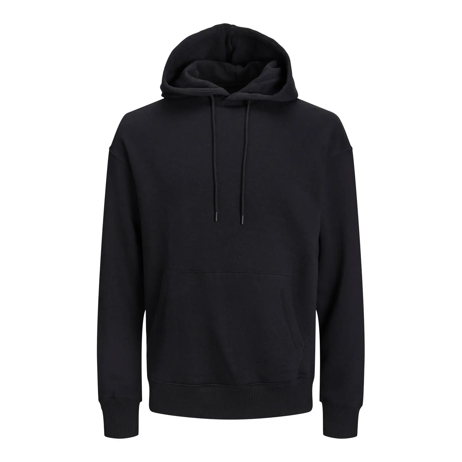 5715219055233 - JACK & JONES Hoodie JJESTAR BASIC SWEAT HOOD Black Unifarben Schwarz - Gr S