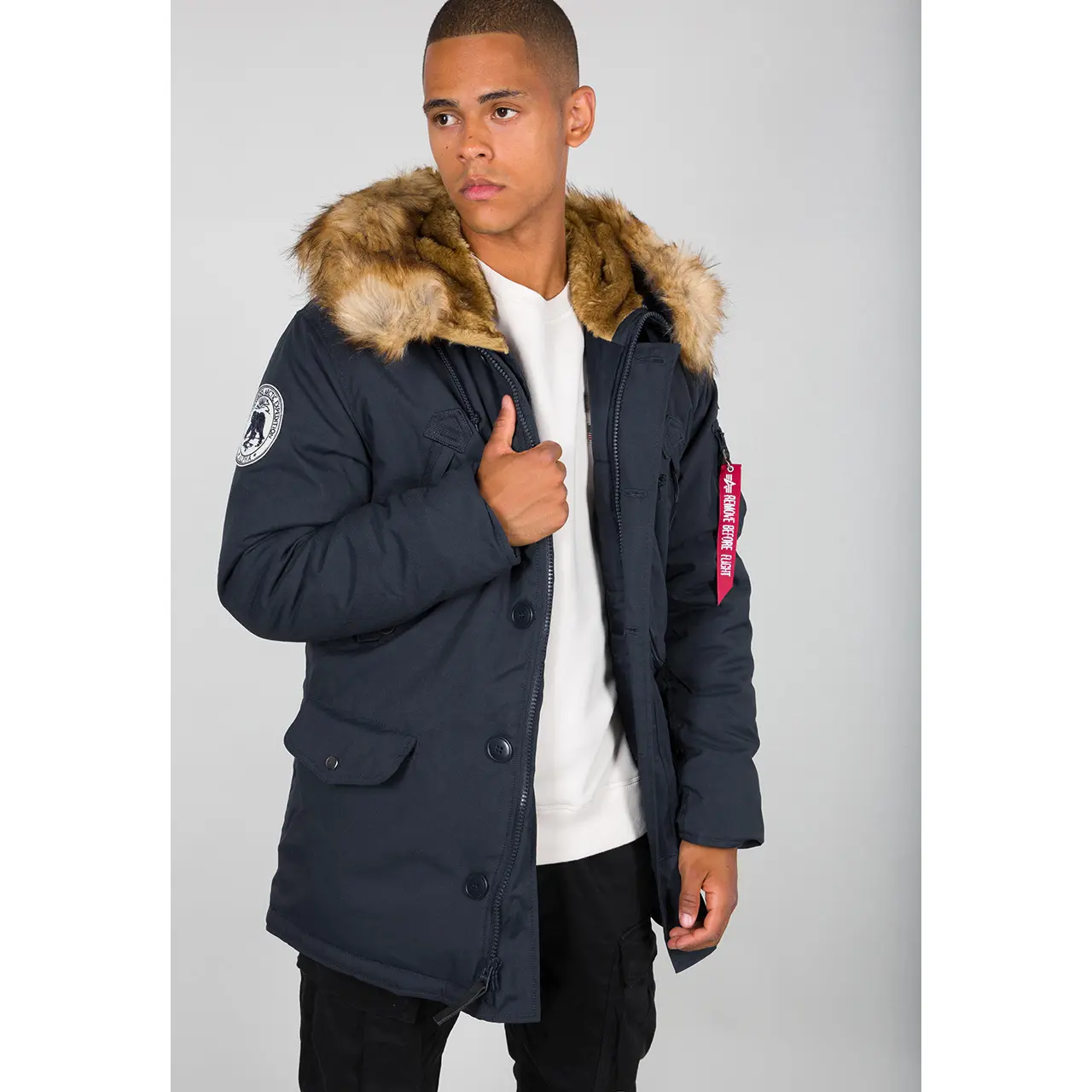 4260339650703 - Parka mit Pelzkragen Modell POLAR