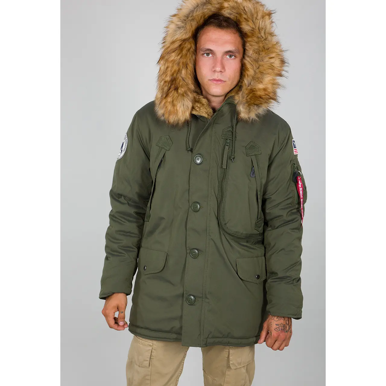 4260384844843 - Parka mit Pelzkragen Modell POLAR