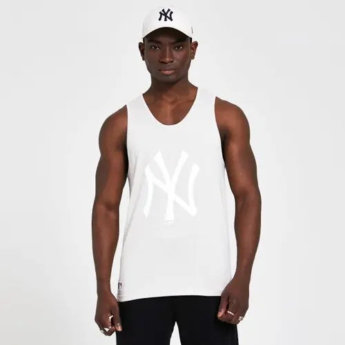 0194457236560 - T-shirt sans manches New Era  MLB Team Logo Tank New York Yankees