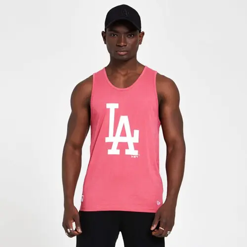 0194457236867 - T-shirt sans manches New Era  MLB Team Logo Tank Los Angeles Dodgers