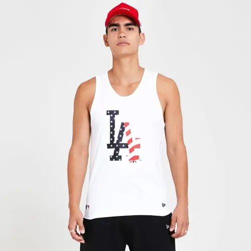 0194457239776 - T-shirt sans manches New Era  MLB Infill Tank Los Angeles Dodgers