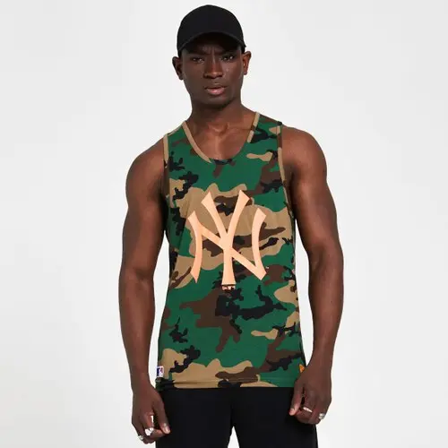 0194457239882 - T-shirt sans manches New Era  MLB Camo Tank New York Yankees