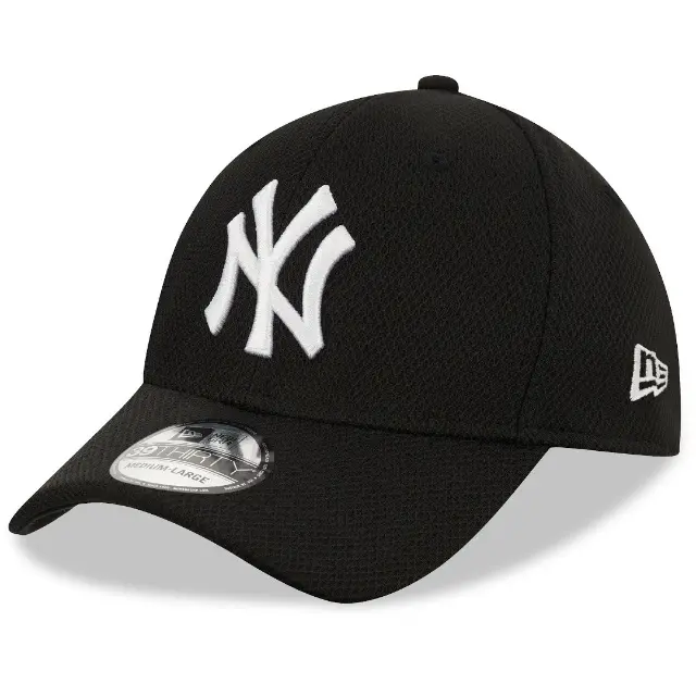 0194790986276 - New Era Diamond Era 39Thirty Cap NY YANKEES Schwarz Weiß 0194790986276 - New Era Diamond Era 39Thirty Cap NY YANKEES Schwarz Weiß