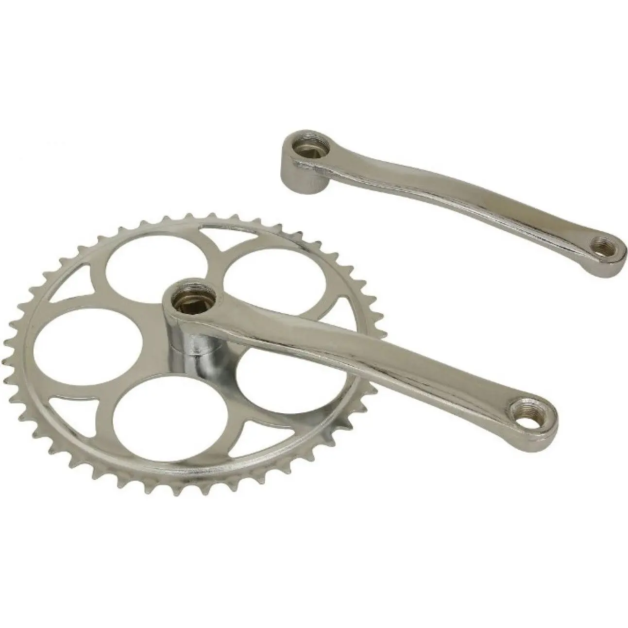 Velo Store - UK City crankset chrome steel chainring (case) selection P2R 46D. | Extra 10% off with Subscription, Postage £16.79 to UK Fedex.