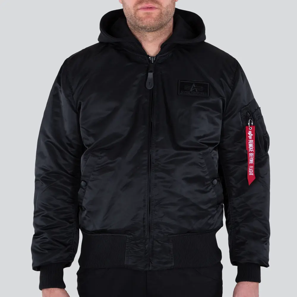 Image of Bomber Alpha Industries MA-1 ZH back print