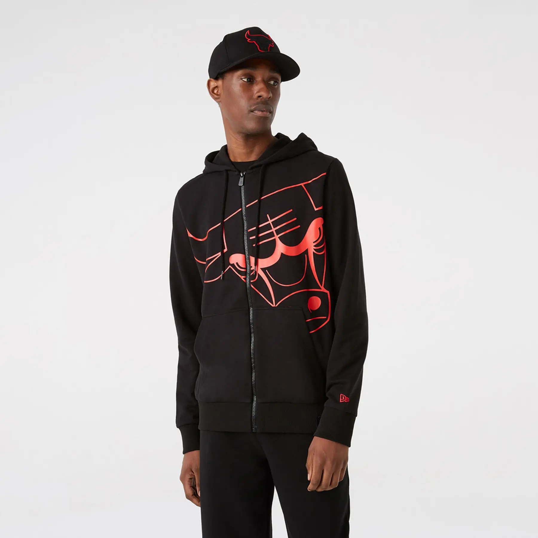0195600828694 - Hoodie Chicago Bulls Logo