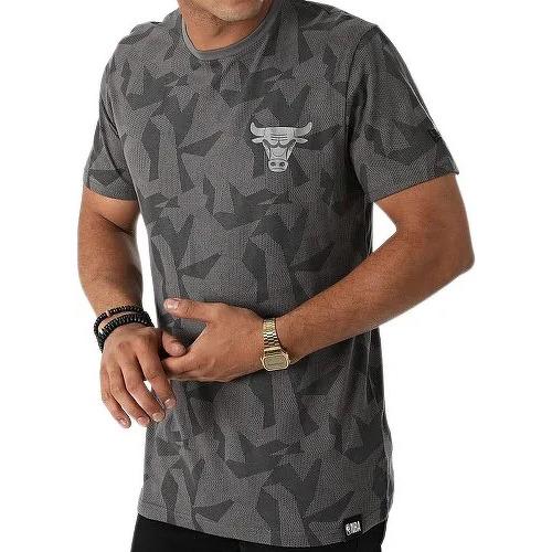 0195600833209 - T-shirt Chicago Bulls Geometric