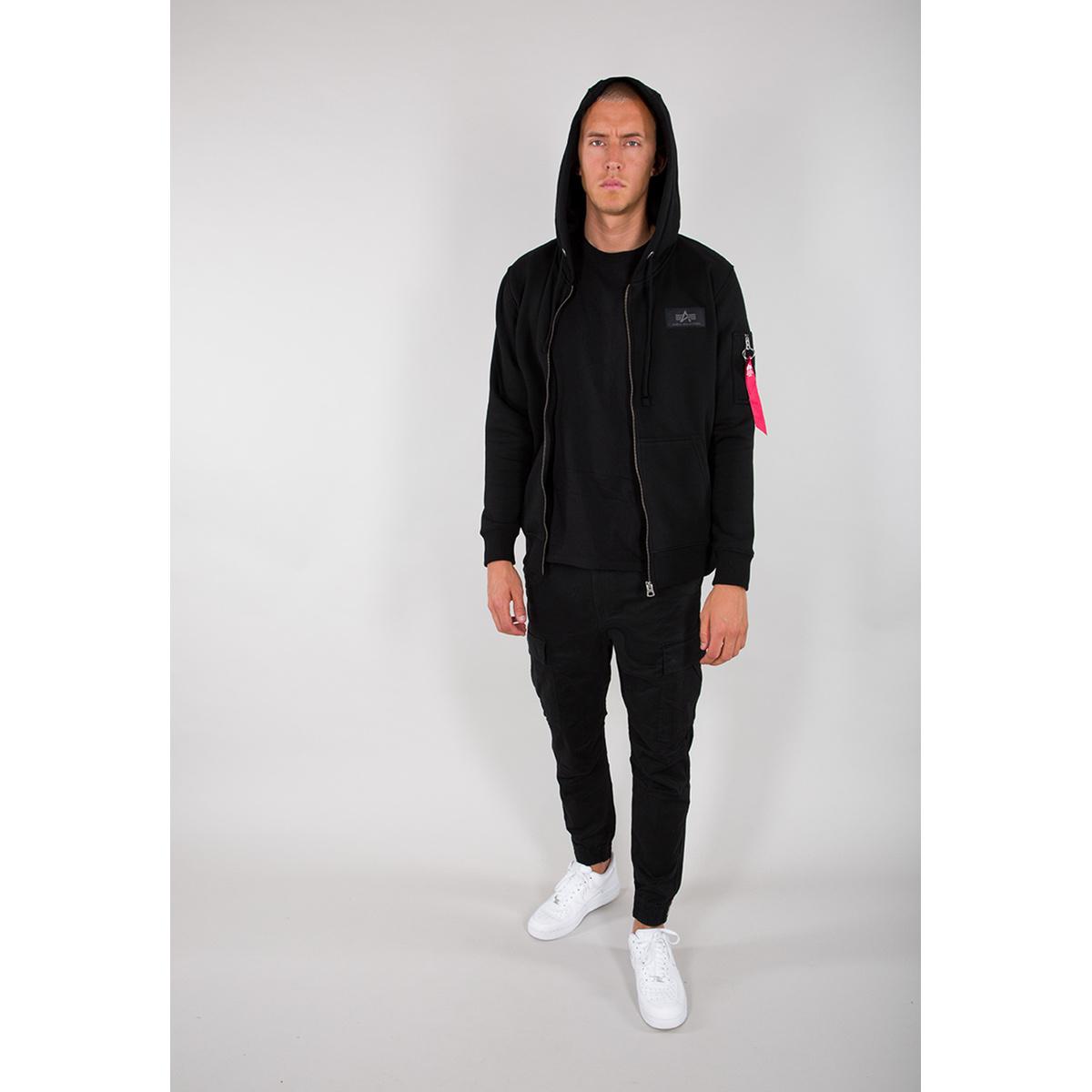 4059146353231 - Hoodie Alpha Industries Back Print Zip