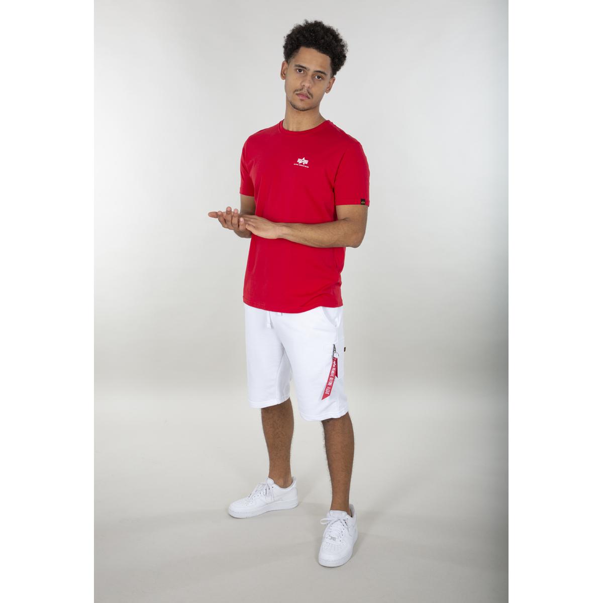 4059146396160 - Industries Backprint T-Shirt - Weiss Rot - XL - unisex 4059146396160 - Industries Backprint T-Shirt - Weiss Rot - XL - unisex