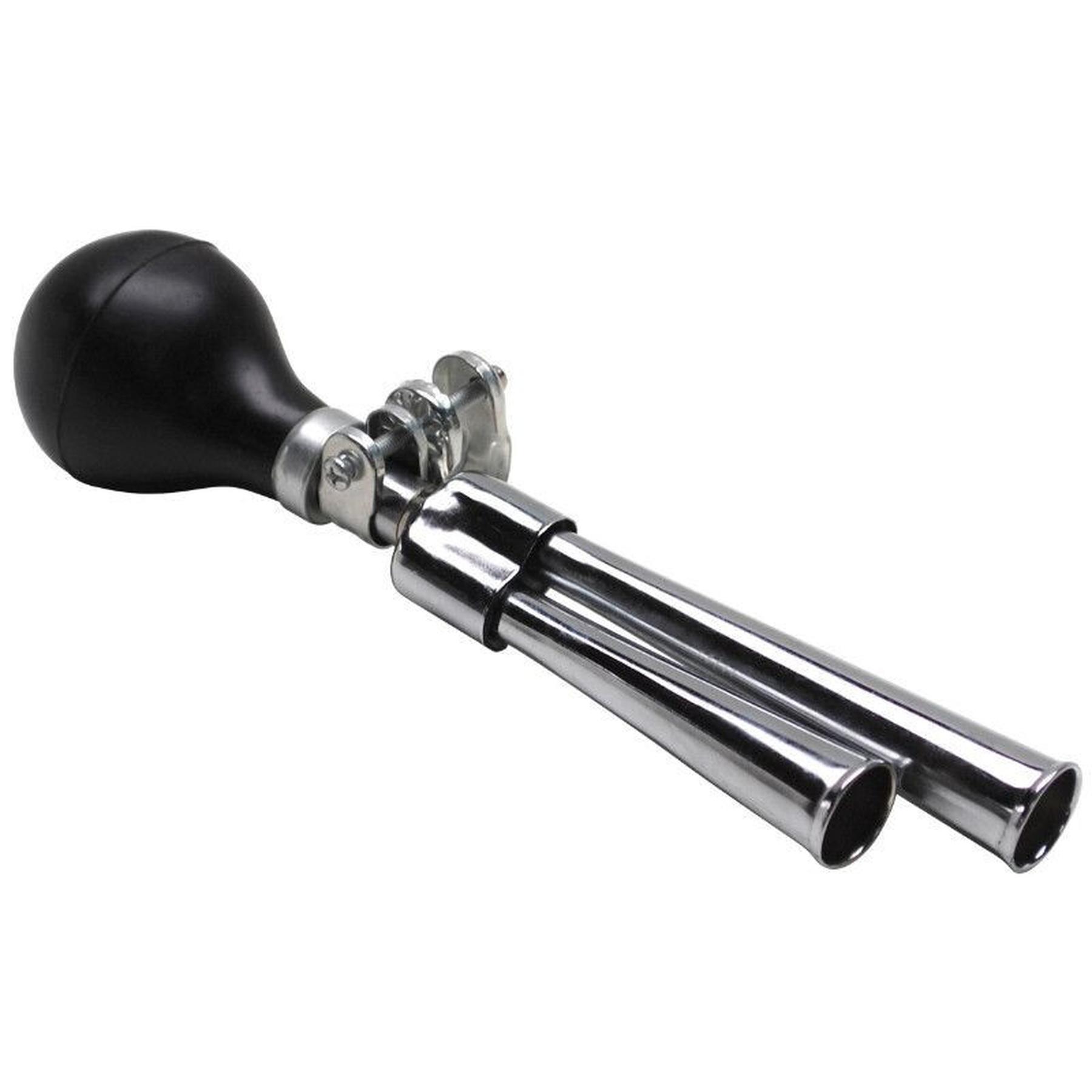 Velo Store - UK 2-tone chrome horn bell P2R | Extra 10% off with Subscription, Postage £16.79 to UK Fedex.