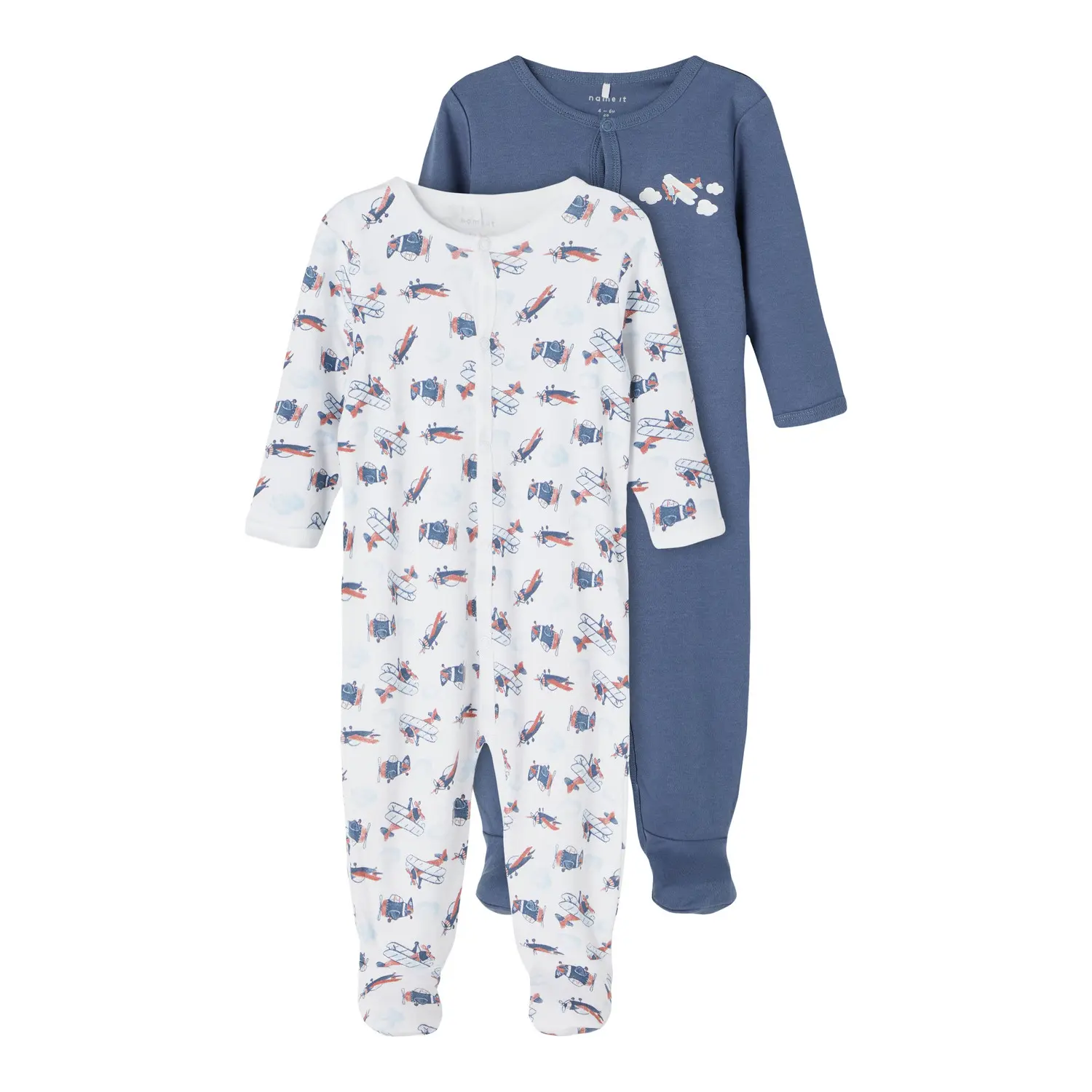 5715096926909 - Strampler Baby Name it Nightsuit Bering Sea (x2)