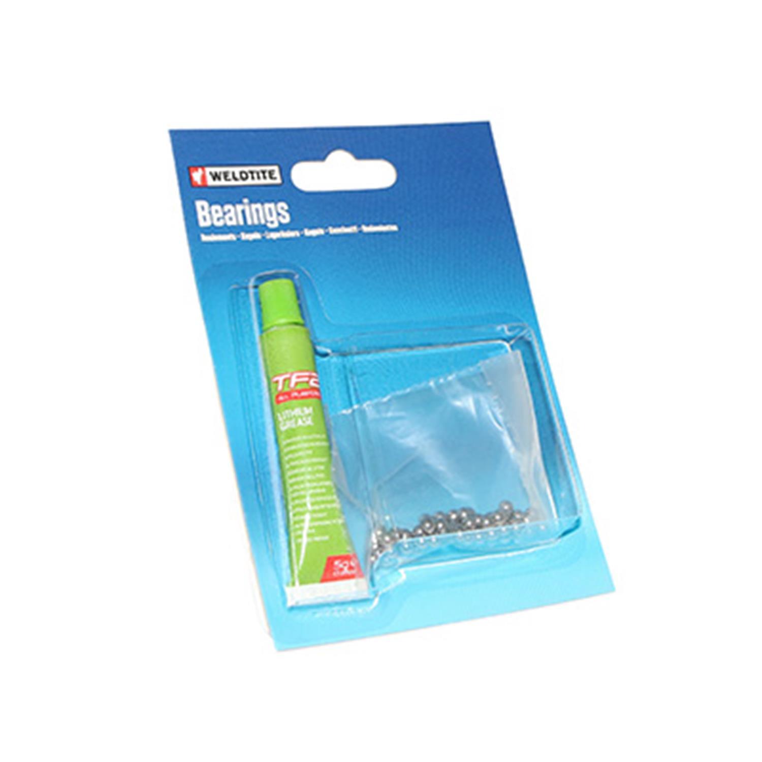 Velo Store - UK Set of 54 bearing balls with grease Weldtite 3,969 | Extra 10% off with Subscription, Postage £16.79 to UK Fedex.
