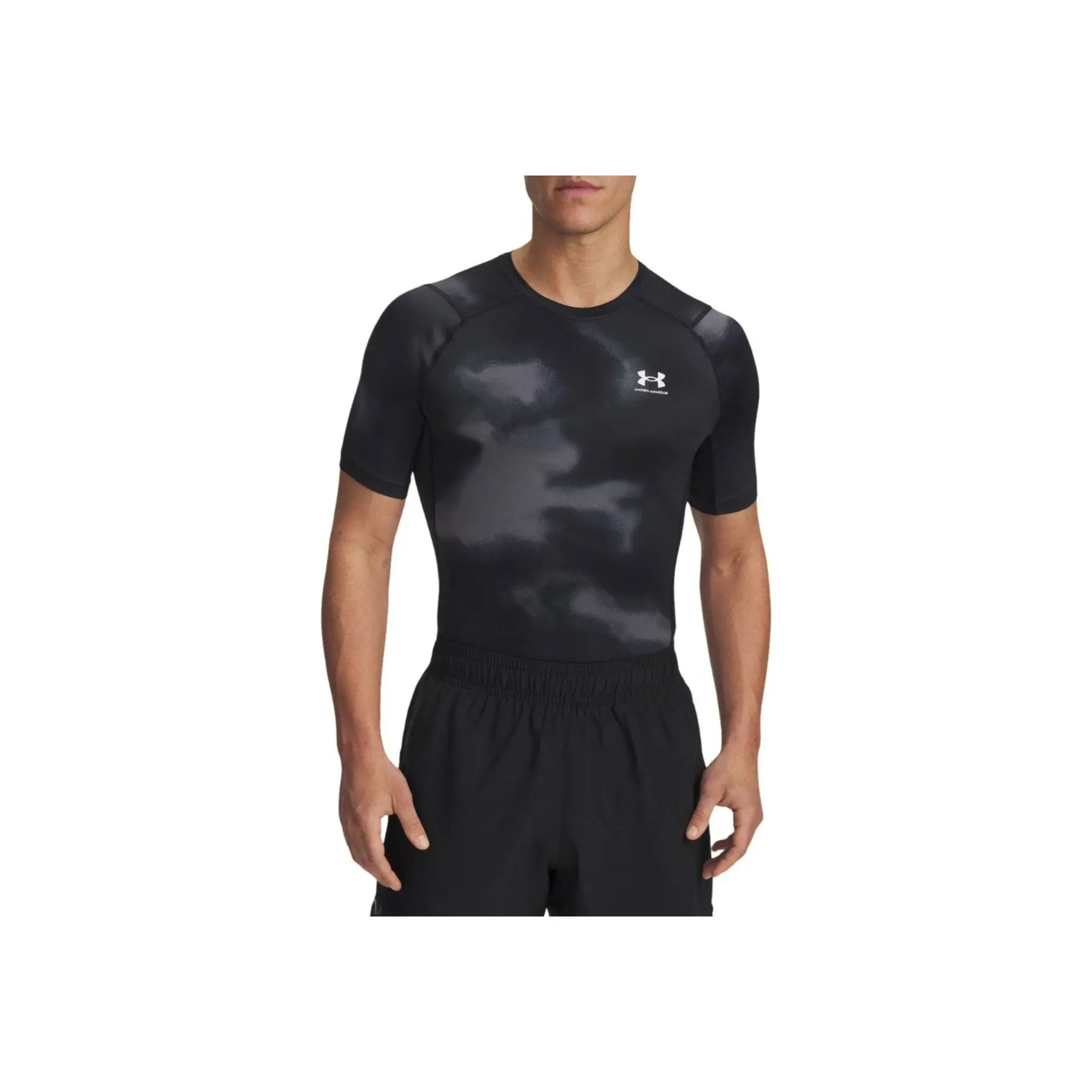 Under Armour Men's Noir Jersey Heatgear
