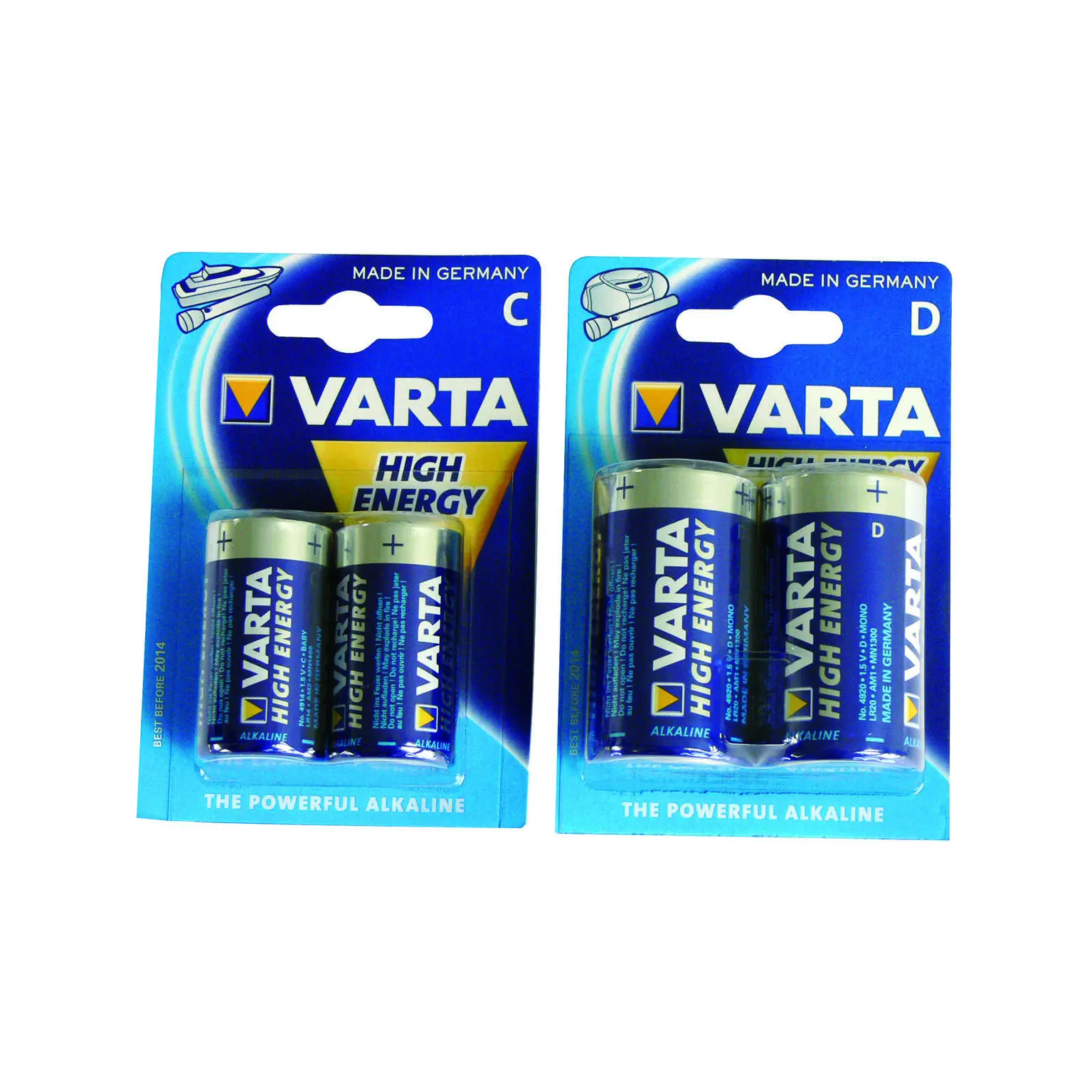 Varta HighEnergy D 2St Pile – Piles alcalines