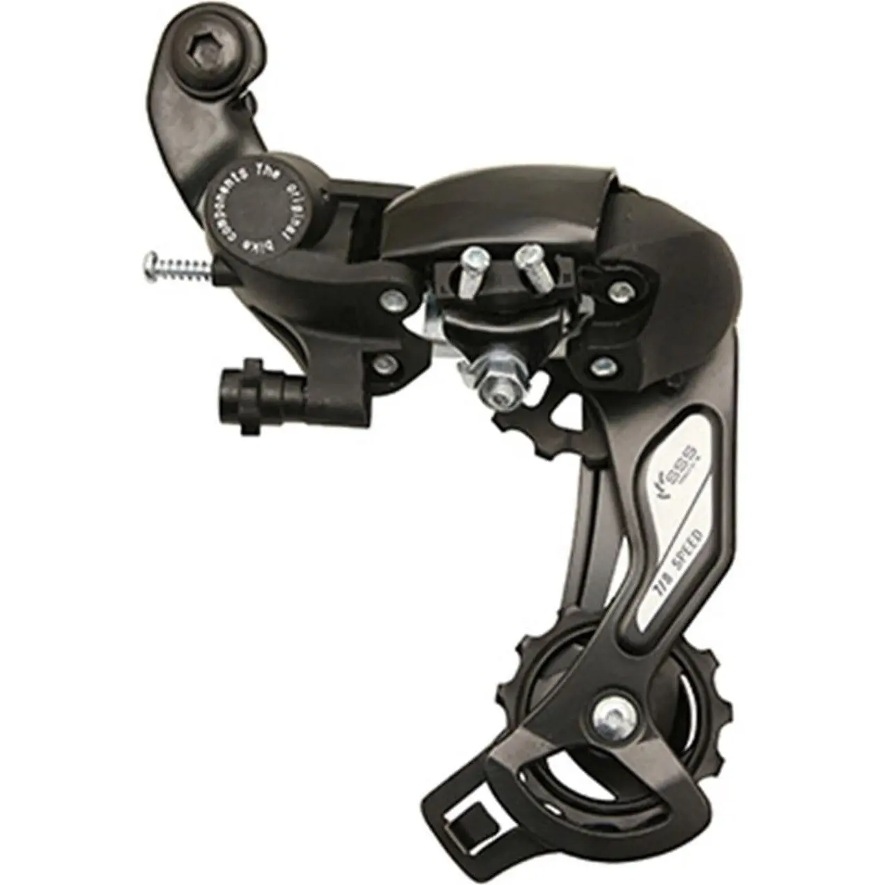 Image of Schaltwerk für Mountainbike mit großem Gabelkopf P2R 8V.