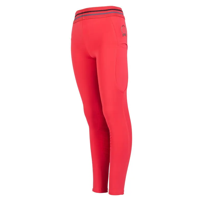 Legging équitation mid grip fille HKM Kids Aymee