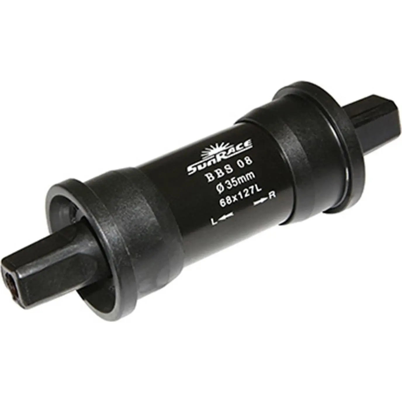 Velo Store - UK Square bottom bracket with resin cup to be fitted Sunrace 127 mm 38 mm | Extra 10% off with Subscription, Postage £16.79 to UK Fedex.