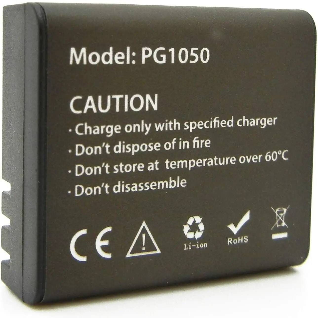Easypix PG1050 - Batterie - Li-Ion - 1050 mAh - pour GoXtreme Discovery, Endurance 2.7K, Pioneer, Rallye, Rallye WiFi