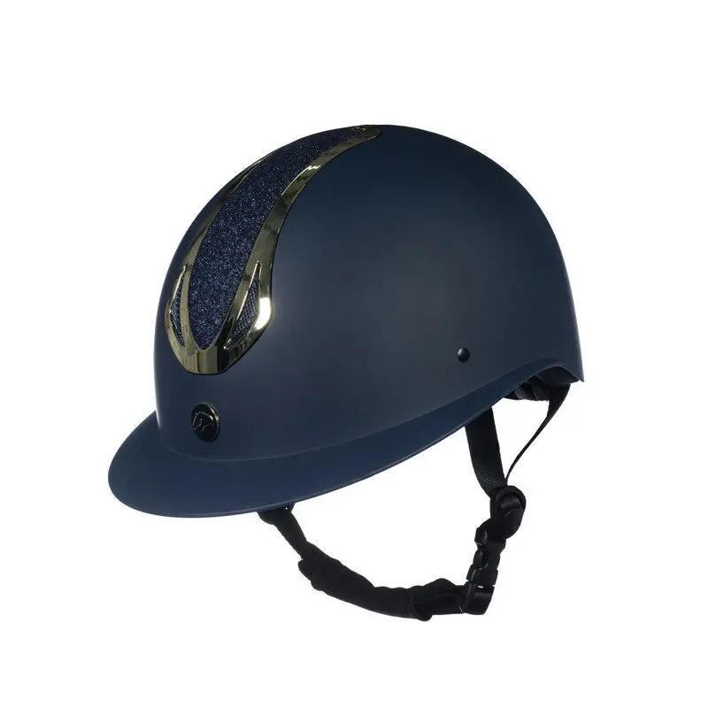Hkm Bleu Casque D'équitation Illusion
