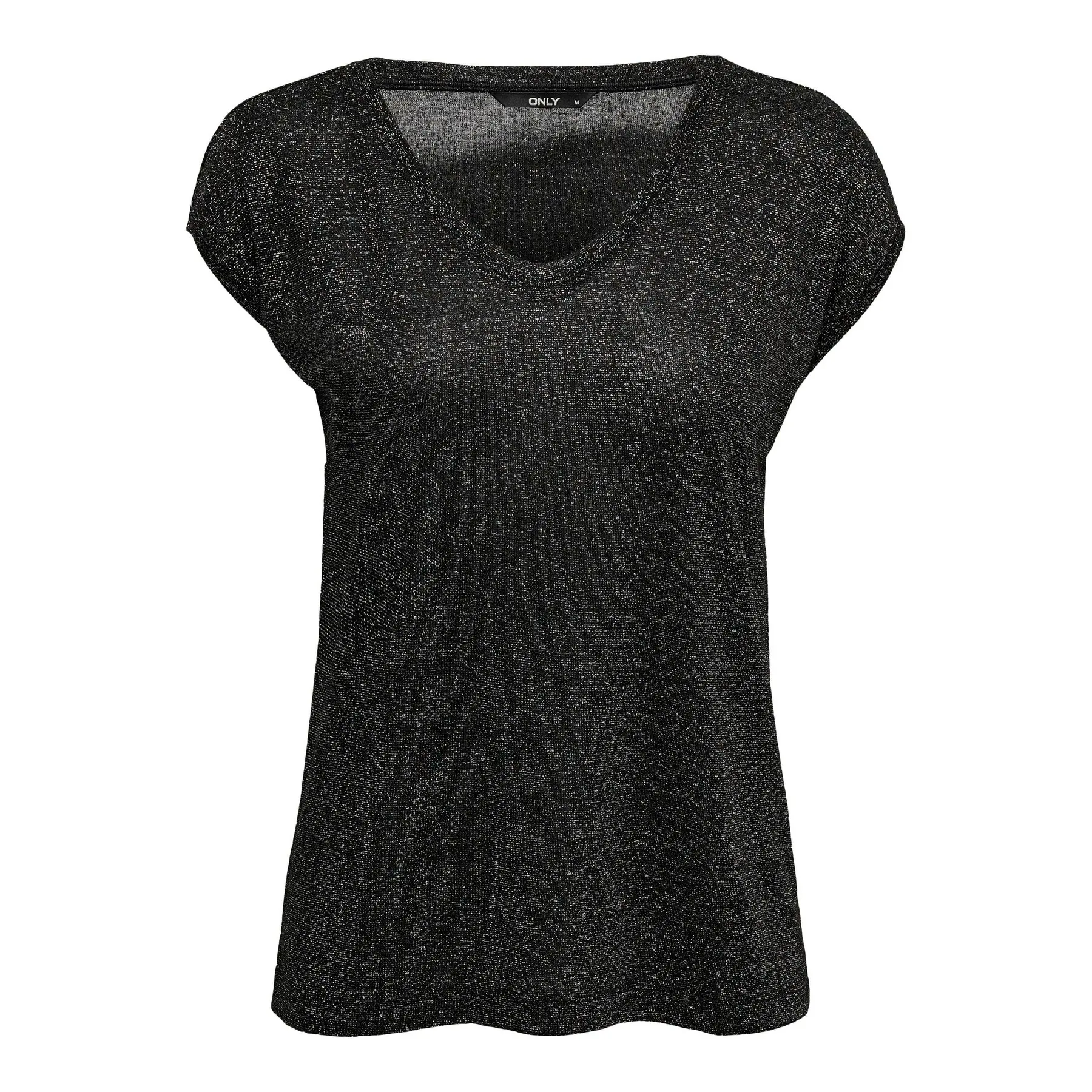 5713445358920 - Damen-T-Shirt Silvery Kurzärmelig col V lurex