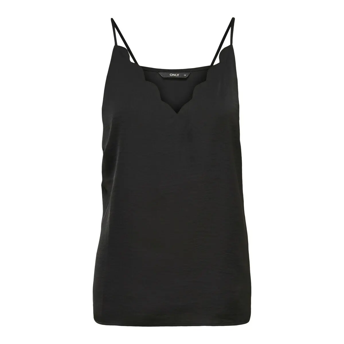 5713774015624 - ONLY Spaghettitop ONLDEBBIE SINGLET NOOS WVN Black Unifarben Schwarz - Gr 34 5713774015624 - ONLY Spaghettitop ONLDEBBIE SINGLET NOOS WVN Black Unifarben Schwarz - Gr 34